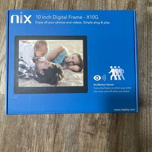 Nix 10” Digital Frame- Motion Sensor